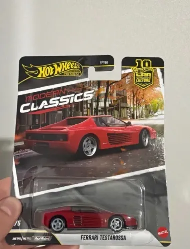 Ferrari Testarrossa Hotwheels premium