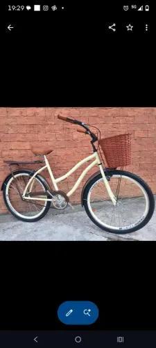 Bicicleta biach retrô aro 26 rodas aero e raios duplos