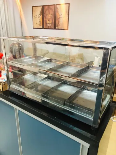 Estufa de Salgados 8 Bandejas em Inox - 110V - Seminova