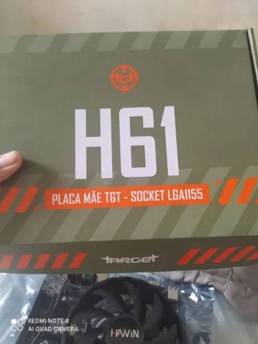 Placa mãe nova na caixa