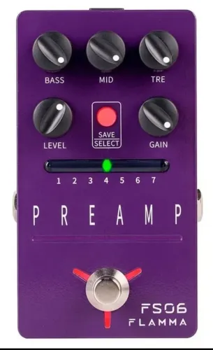 Vendo Pedal flama fs06 pouco tempo de uso ótimo custo benefício funcionando tudo certinho 