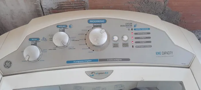 Máquina de lavar King capacity