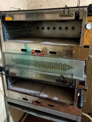 Forno guilhotina a gás Industrial Metalmaq