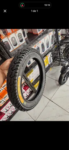 Pneu bicicleta elétrica aro 16 reforçado