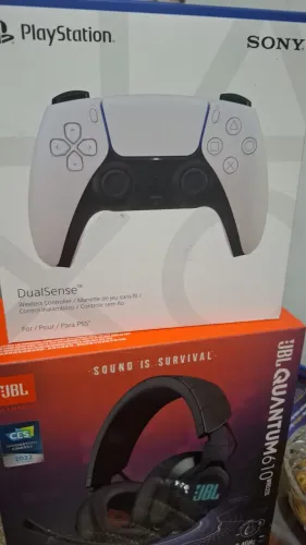 Controle ps5 original branco lacrado