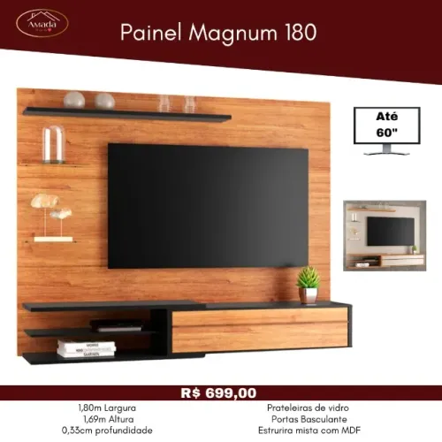 Painel Magnum 180, a pronta entrega 