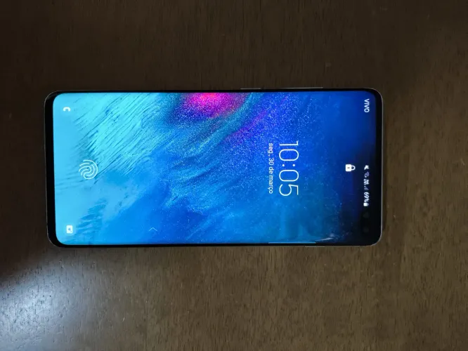 Smart Fone Samsung Galaxy S10+ 5G de 128GB