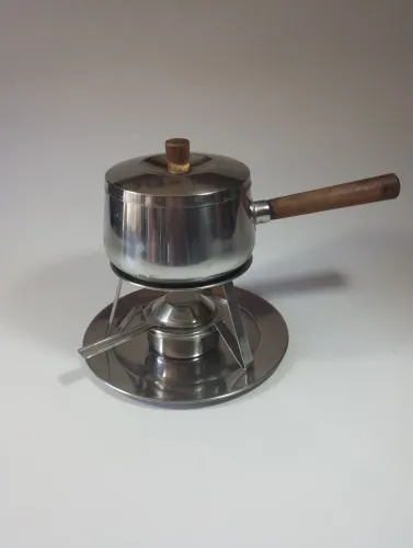 Réchaud inox 13,5 x 9cm