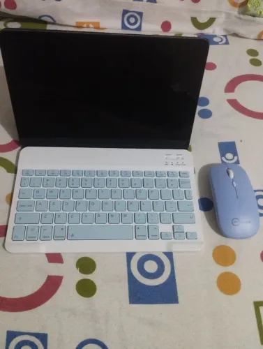 Kit mouse + teclado bluetooth, perfeito para tablet