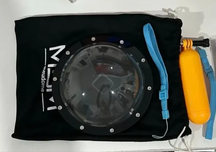 Dome Para Gopro 5-6-7 Black Meudome - Bastão Brinde