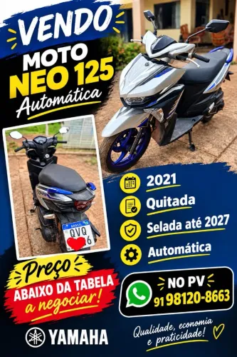 VENDO NEO 125 -AUTOMÁTICA 2021