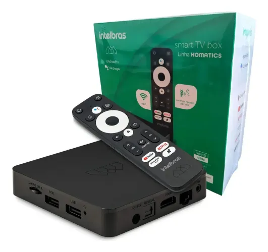 Smart Tv Box INTELBRAS<br>linha HOMATICS