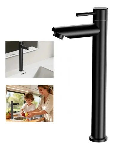 Torneira Banheiro 1/4 Volta Inox 304 Alta Luxo Banheiro