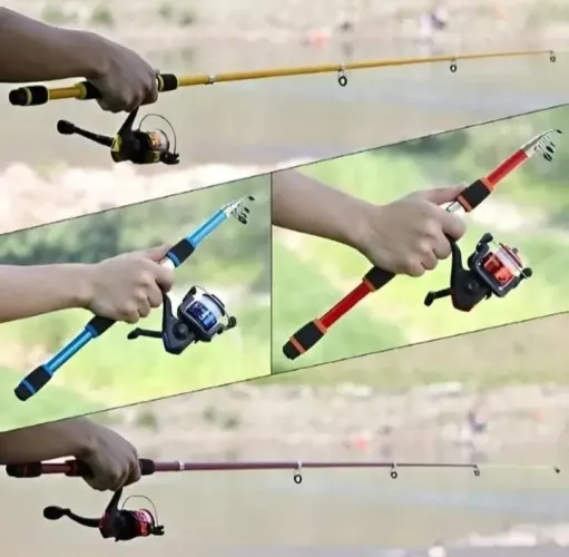 Vara de pesca completa