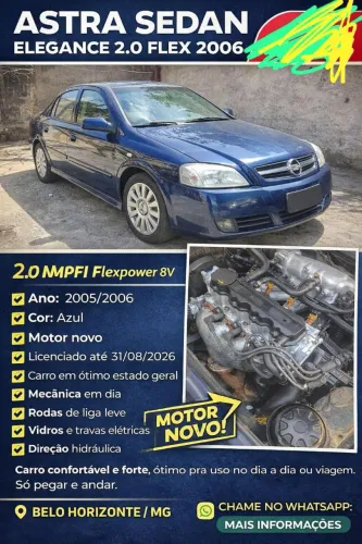 Chevrolet Astra Sed.eleg.2.0 MPFI Flexpower 8V 4P 2006