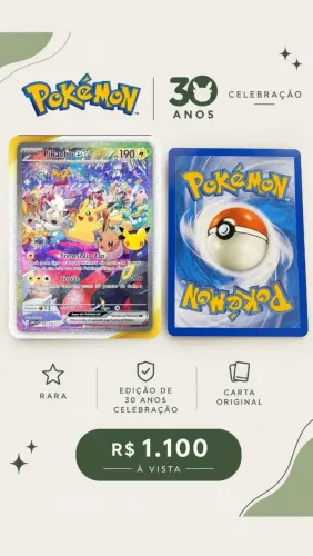 Carta Rara - pokémon