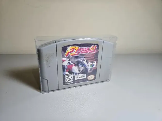 Jogo F1 Pole Position 64 | Nintendo 64 | Original Americano Testado | Proteção Acrílica