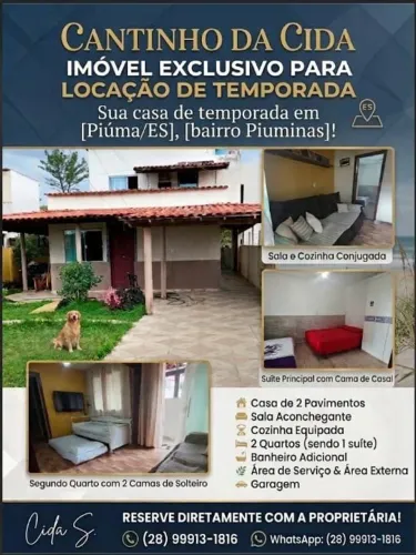 Locação para temporada 