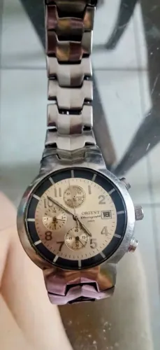 Orient Cronógrafo 200m masculino. Ótimo estado