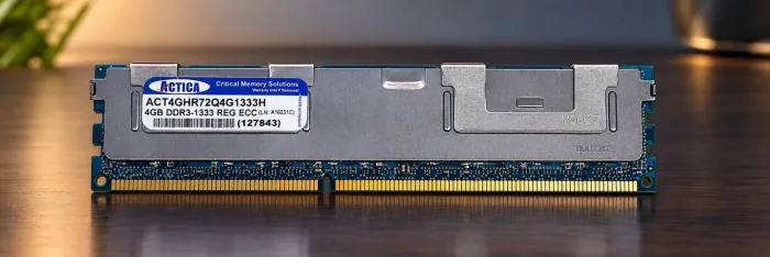 KIT COM 6 MEMÓRIAS RAM ACTICA 4GB DDR3 1333MHz