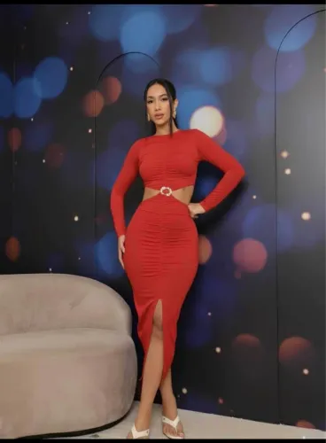 Vestido vermelho