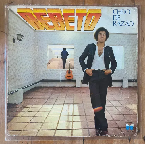 Disco de vinil (LP) Bebeto - Cheio de razão