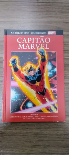 Encadernado Capitão Marvel - Salvat (coleção vermelha)