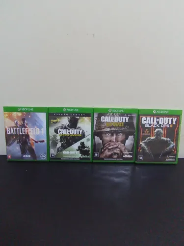 Jogos de Xbox one fat!