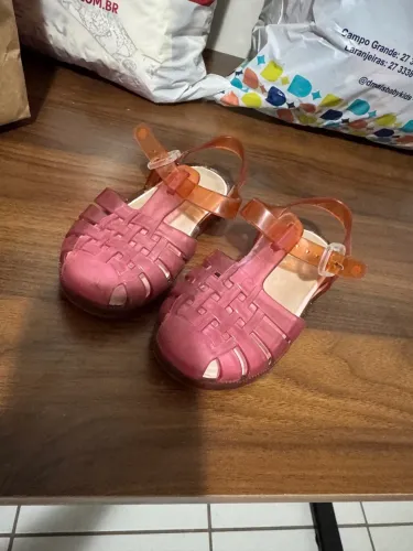 Sandália infantil rosa Pampili - tam. 23/24