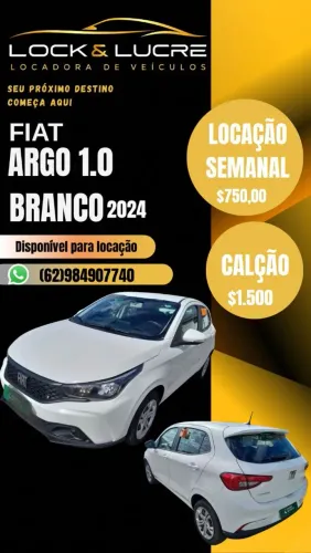 Fiat Argo 1.0 6V Flex. 2024