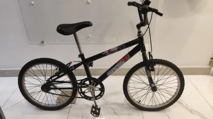 Bicicleta Samy Aro 20 Preta - Ótimo Estado! (Pegar e Andar)