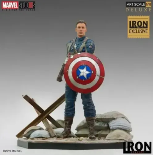 Capitão América O Primeiro Vingador - 1/10 - Iron Studios