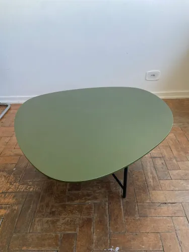 mesa de centro tok stok verde musgo