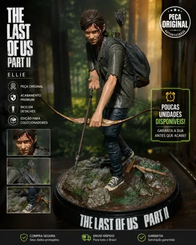 Estátua Ellie the last of us parte 2