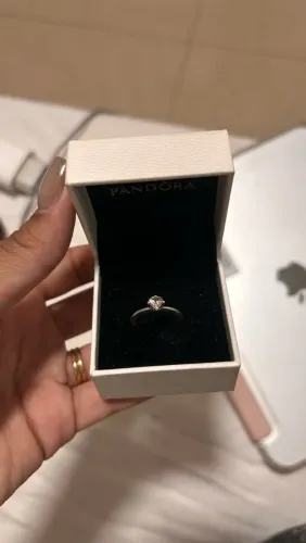Anel Pandora original prata 925