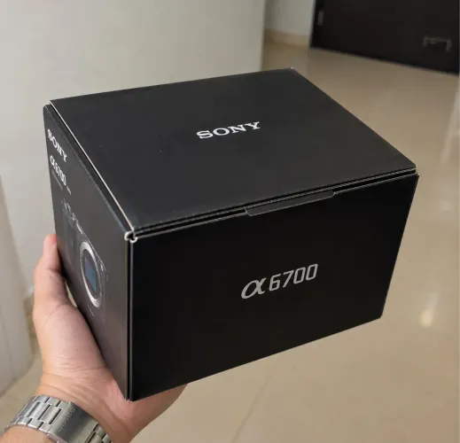 Câmera Sony A6700 (?6700) Nova Lacrada + Nota Fiscal