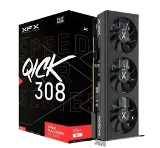 PLACA DE VÍDEO XFX AMD RADEON RX 7600 SPEEDSTER QICK 308 8GB GDDR6