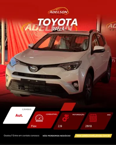 Toyota RAV4 2.0 4X2 16V Aut. 2018