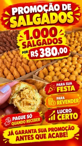Salgado no atacado