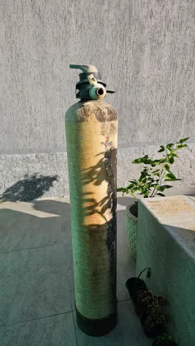FILTRO PARA ÁGUA DE POÇO - FUNCIONANDO