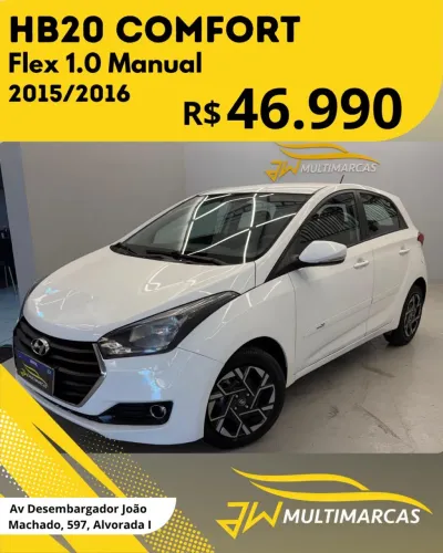 Hyundai HB20 Comf./c.plus/c.style 1.0 Flex 12V 2016