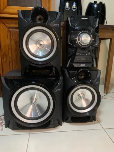 Mini System Samsung MX-F850 - 3 Caixas + Rádio - Ótimo Estado