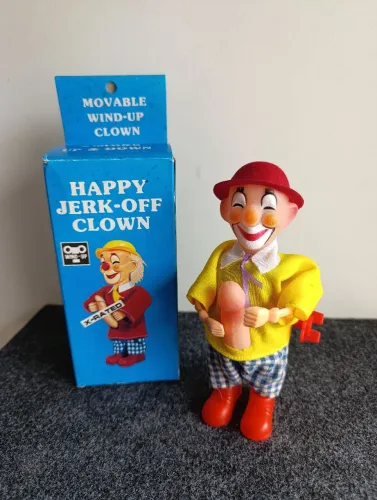 Palhaço antigo Jerk Off Clown (anos 80)