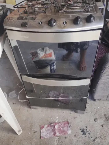 Fogão para retirar pecas