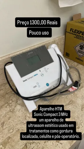 Aparelho HTM Sonic Compact 3 MHz