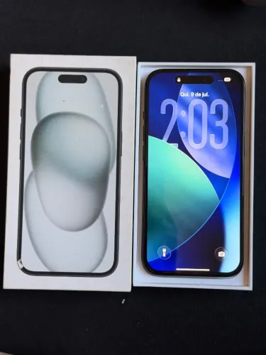iPhone 15 Preto 128gb