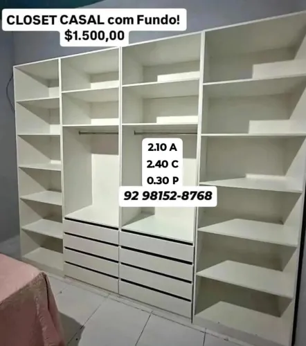 Closet Mega Casal