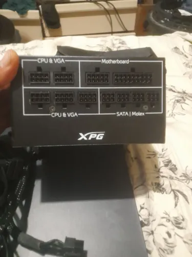 Fonte gamer 850w XPG full Modular atx