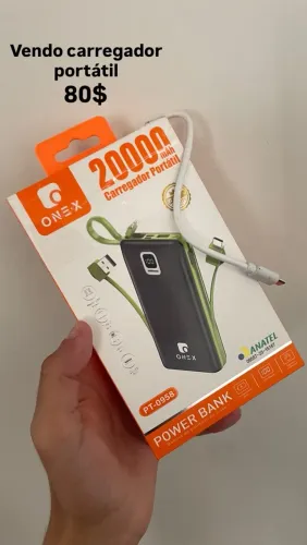 Vendo carregador portátil