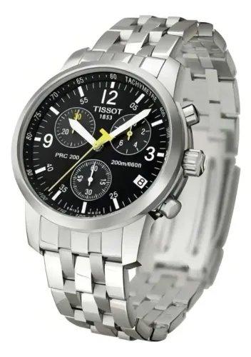 Relógio Tissot PRC 200 T055.417.11.057.00 42mm Preto Metal
